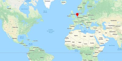 Amesterdão mapa global