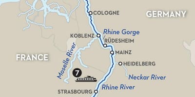 Mapa de Amsterdão rios