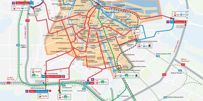Amesterdão p r o mapa